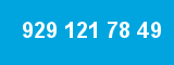 929 121 78 49 929 121 78 49